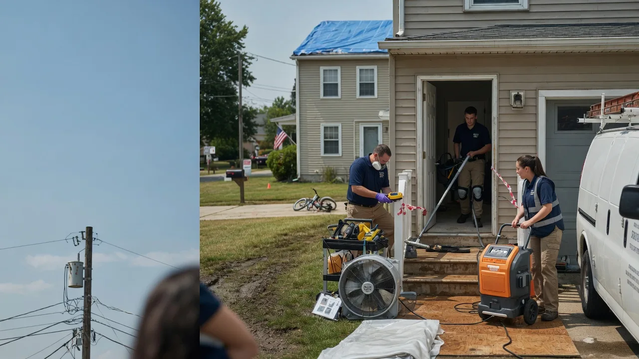 Water Damage Repair in Otterbein, IN near me